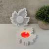 Maple Leaf Candelabra Silicone Mold Leaf Candle Holder Tea Light Gypsum Resin Mold