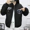 Women Casual Fashion Baseball Jacket Long Sleeve  Jacket