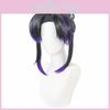 Perruque Cosplay Kochou Shinobu de Demon Slayer avec Accessoire de Cheveux Papillon Pour Déguisement