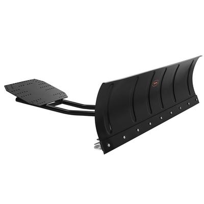 Snow Plow Kit, 1524 Mm Universal Snow Plow Attachment, Height & Left-Right Adjustable, Quick To Detach, Steel ATV Scrape Blade, 3 Mount Options,