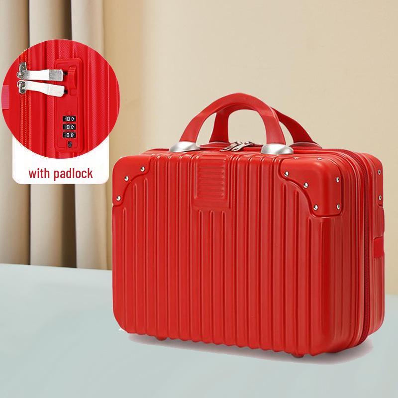 14-Inch Compact Suitcase Gift Box & 16-Inch Portable Makeup Storage Set