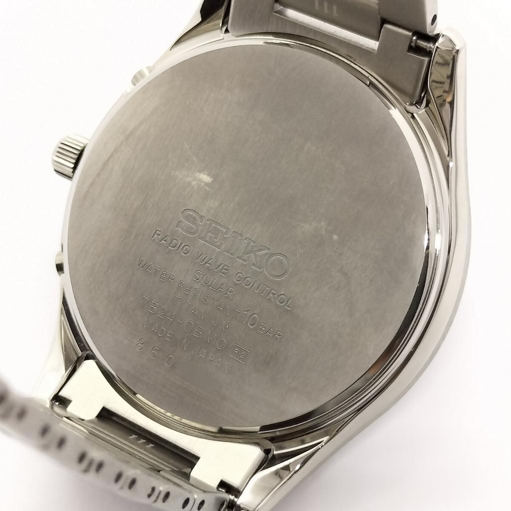 SEIKO DOLCE SADZ185 Solar Watch with Box and Warranty [Excellent Condition] Radio-Controlled Men's