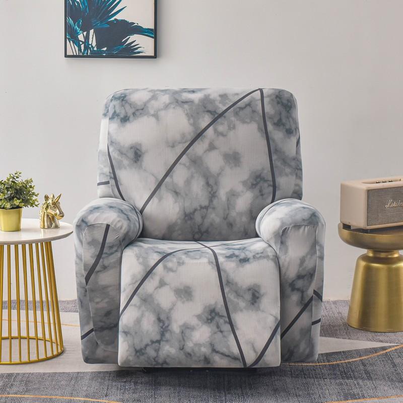 Stretch Recliner Cover 4Pieces/Set Chair Slipcovers Non Slip Slipcover Recliner Furniture Protector For Living Room