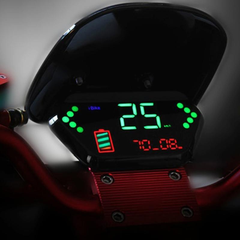 36V 48V 60V 72V Wasserdichtes LCD-Display für E-Bike Elektrofahrrad