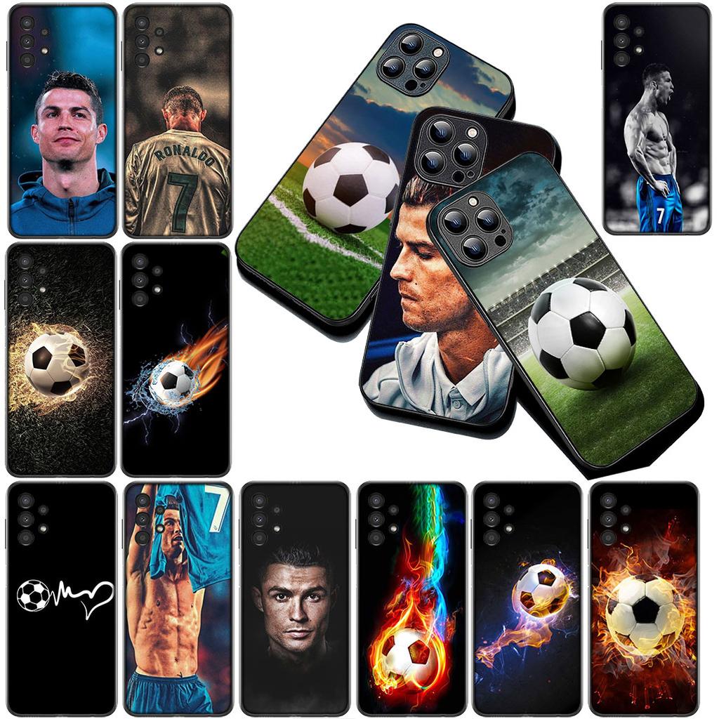 Cover for Motorola Moto G86 G57 E14 E15 G14 G34 G67 G84 G24 A54 G15 Power E22 Phone Case Star Soccer No 7 Football Cr7s No7
