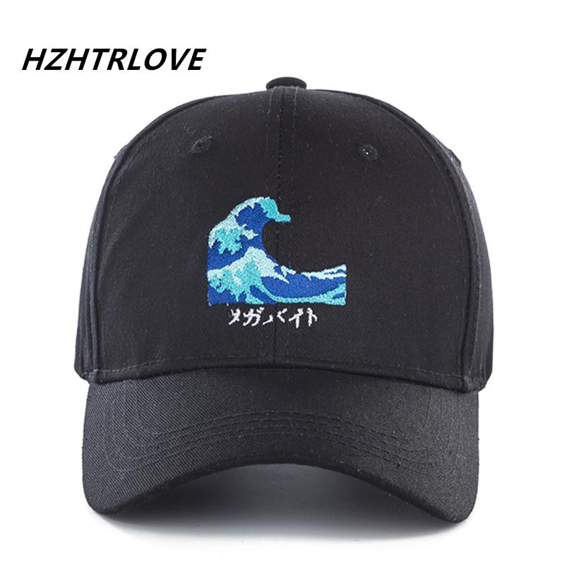

High Quality Cotton Waves Snapback Cap Baseball Cap For Unisex Women Hip Hop Dad Hat Bone Garros Snapback