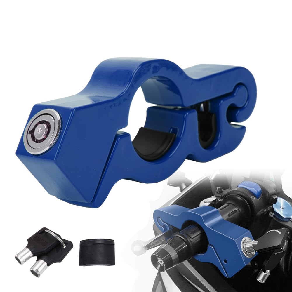 MUTEKI Bike Brake Lock with Handlebar Universal Fit for Easy Enhanced Easy Operation Lock, Anti-Theft Key, Lock, Mopeds, Installation, Security,