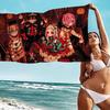 Anime Toilet-Bound Hanako Kun Microfiber Printed Beach Towel Mountain Climbing Yoga Beach Swimming Running Absorbent Soft Towel
