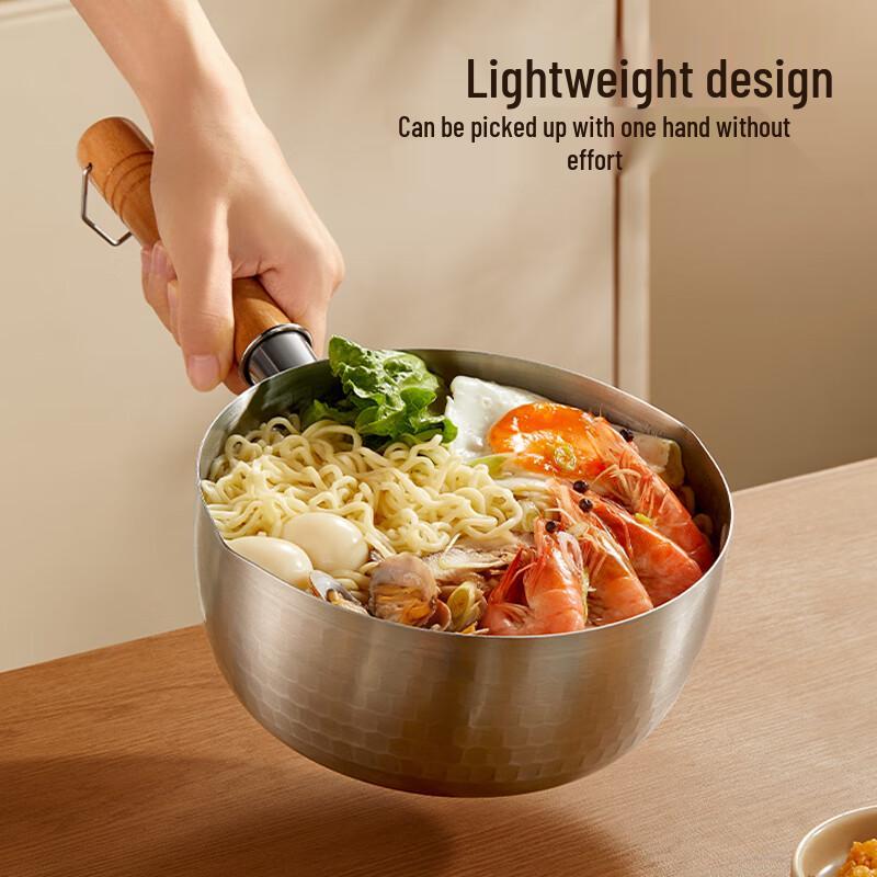 Bear 304 Stainless Steel Yukihira Milk Pot