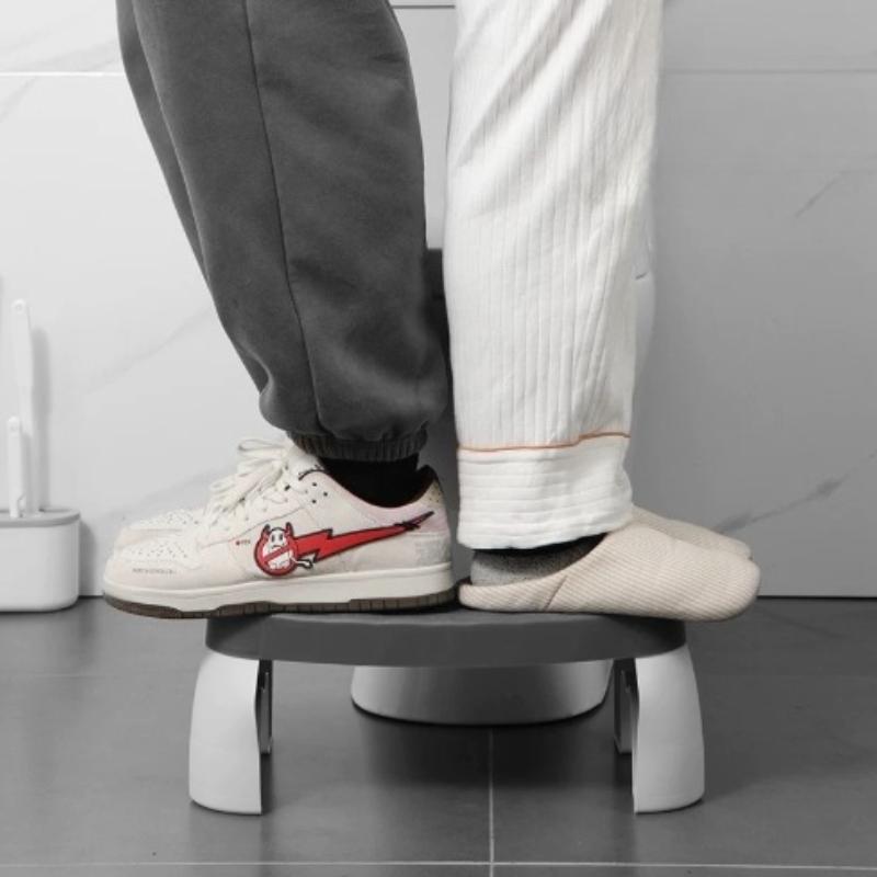 Portable adult children steps removable squat bathroom Squatting Non-slip Thickened plastic toilet footstool Bathroom Accessorie