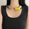 Retro Übertrieben Metall Bunt Öl Tropfen Papagei Halskette Damen Mode Luxus Offenes Design Anstecknadel Brosche Stilvolles Accessoire