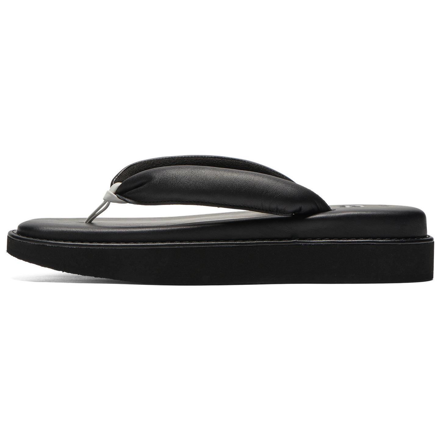 

new Onitsuka Tiger Flip Flops Unisex Black 40