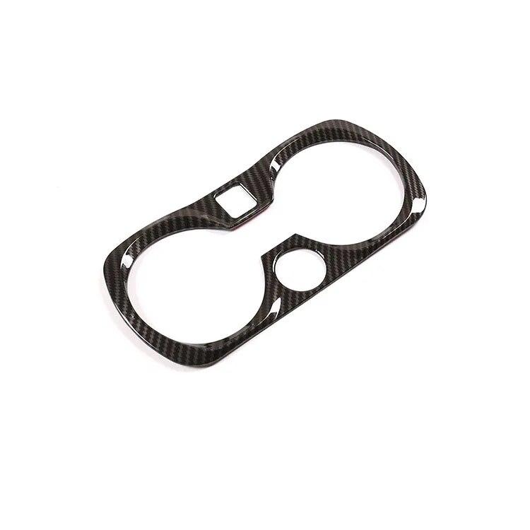 Carbon Fiber ABS For BMW 3 Series G20 G28 + Cup Holder Decoration Frame Trim Accessories