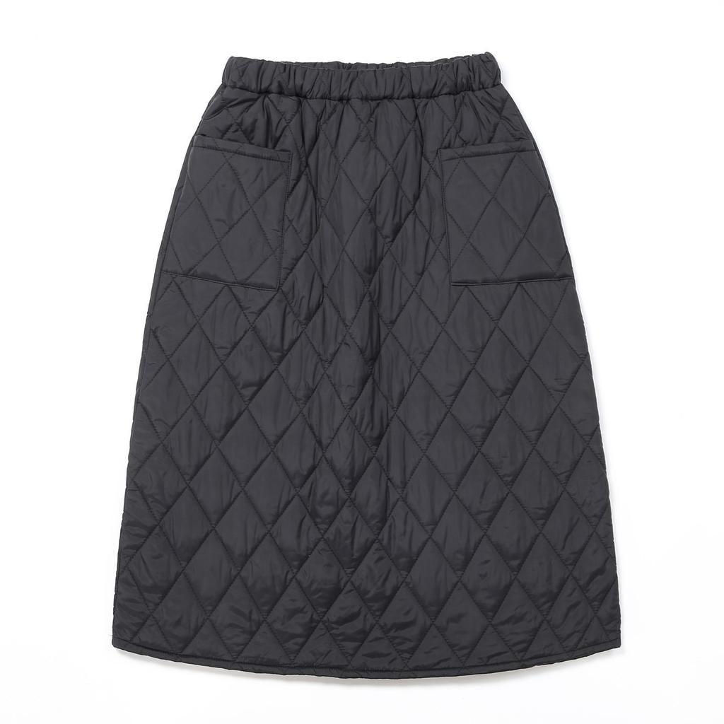 Jupe Mi-Longue Matelassée Coton Rétro Femme Épaisse Chaude Hiver Nouveau Style Coupe Droite Épaisse Ventproof Jupe Coton Tendance losange