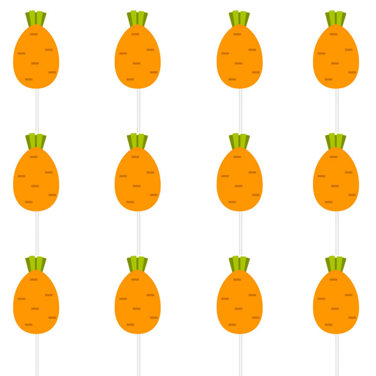 12 Пасхальных Тортов для Вечеринки, Маленькие Флажки-Топперы, Украшения для Вечеринки, Капкейки, Набор Флажков-Топперов в Бумажных Стаканчиках