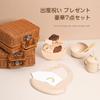 Promise Babe Baby Gifts for Boys and Luxurious Baby with Suction Food Grade Cannot Be Turned High Temperature Microwave Building Valence Educational