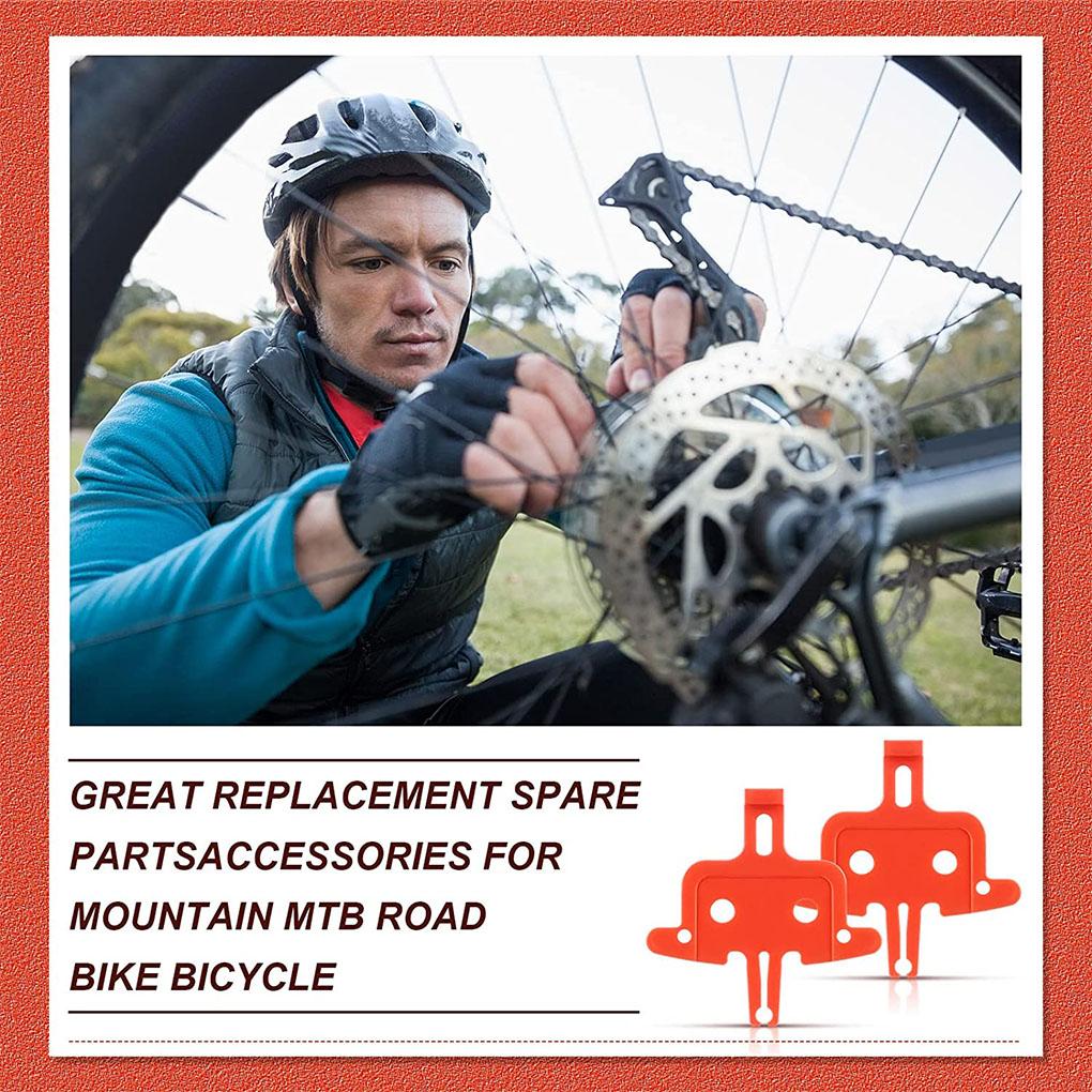 4 Pieces Bicycle Brake Spacer Disc Mountain Bike Hydraulic Brakes Pads Portable Outdoor Parts Repairing Accessories