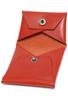 Shinsyu Tochigi Leather Coin Purse, Compact and Small, Made in Japan with Genuine Tochigi Leather, for Men and Women. Lightweight Mini Wallet with