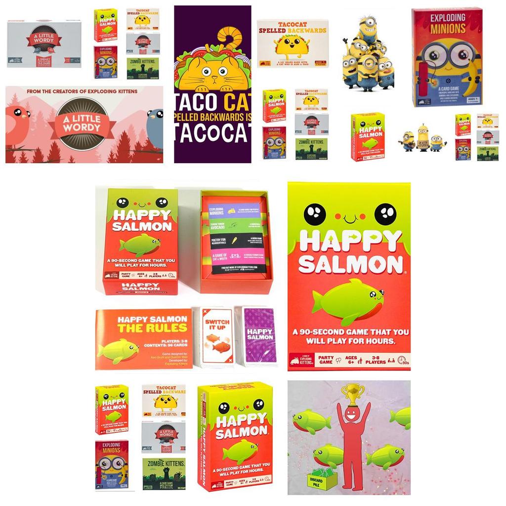 Explosive Fun With Exploding Kittens Card Game Minions Edition