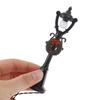 1PC/5PCS Dollhouse Miniature Christmas Park Street Lamp Doll Streetlight Decor Mini Garden Landscape Village Decoration DIY Toys