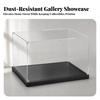 Tabletop Acrylic Display Case with Raised Base Dustproof Dust-Resistant Model