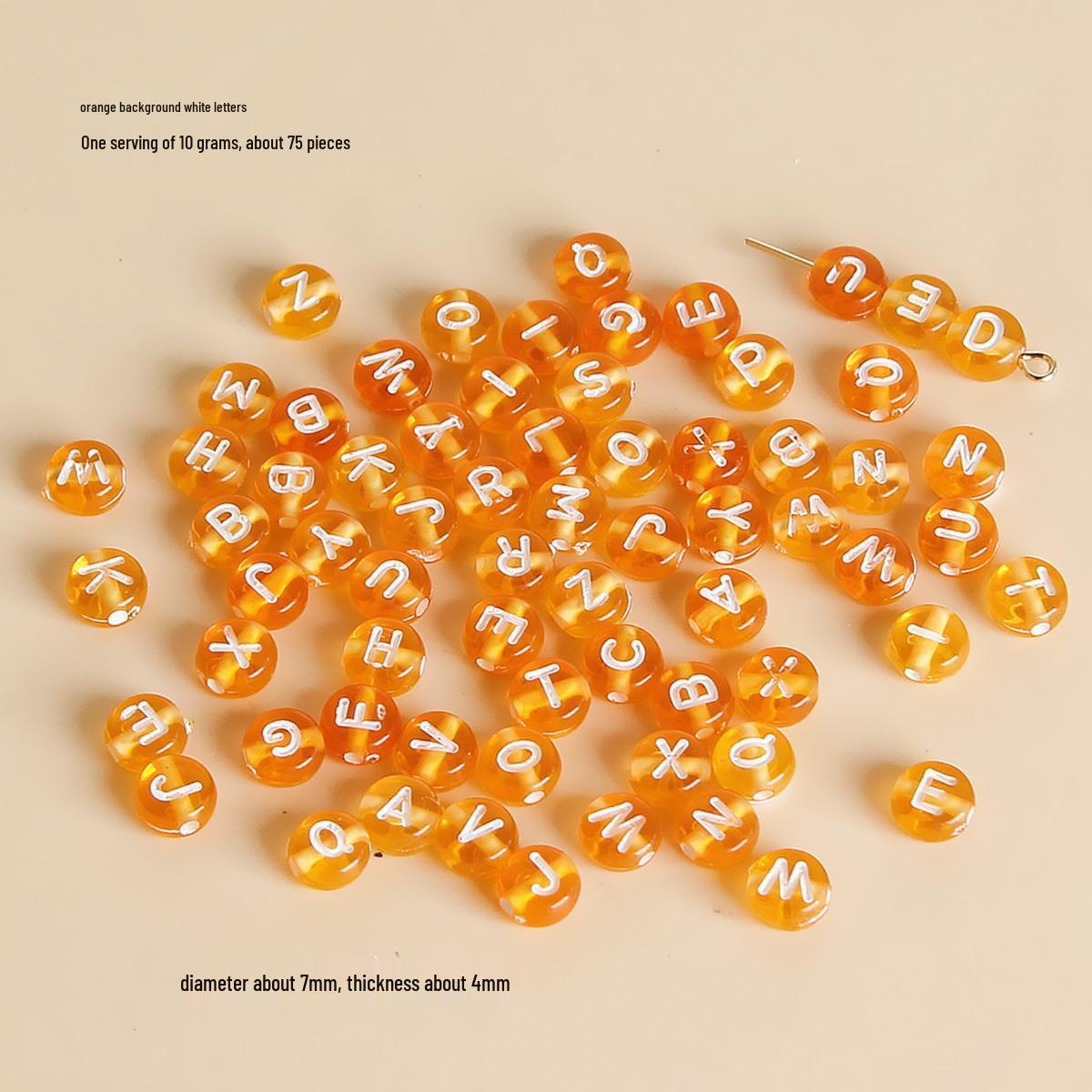 

Colorful Beads Heart Flower DIY Jewelry & Keychain Accessories