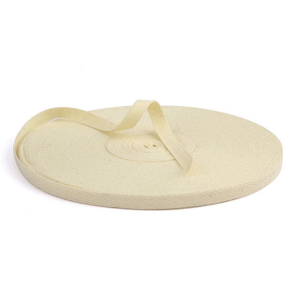 Sewing Belt Packing Webbing DIY Accessories Woven Ribbon Herringbone Tape Cloth Strap Cotton Ribbon