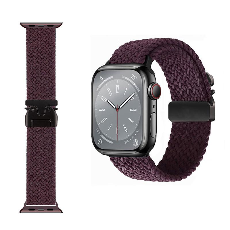 Parachute Straps Nylon Braided bracelet Band for Apple Watch 46mm 42mm 45mm 49mm 44mm 41mm iWatch Series 11 10 SE 3 Ultra 3 9 8