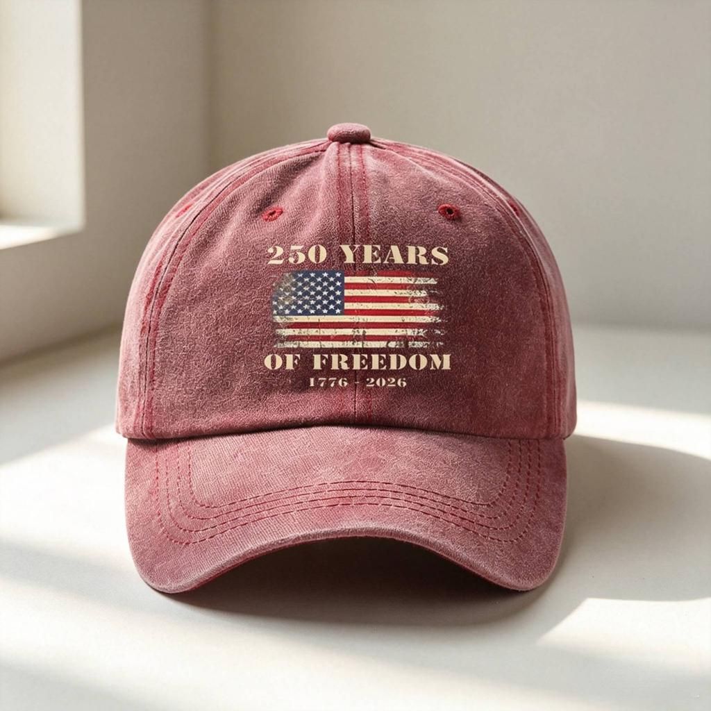 Printed Baseball Cap European and American Soft Top Washed Cotton Dad Hat Outdoor Sunshade Sun Protection Cap Embroidery Logo