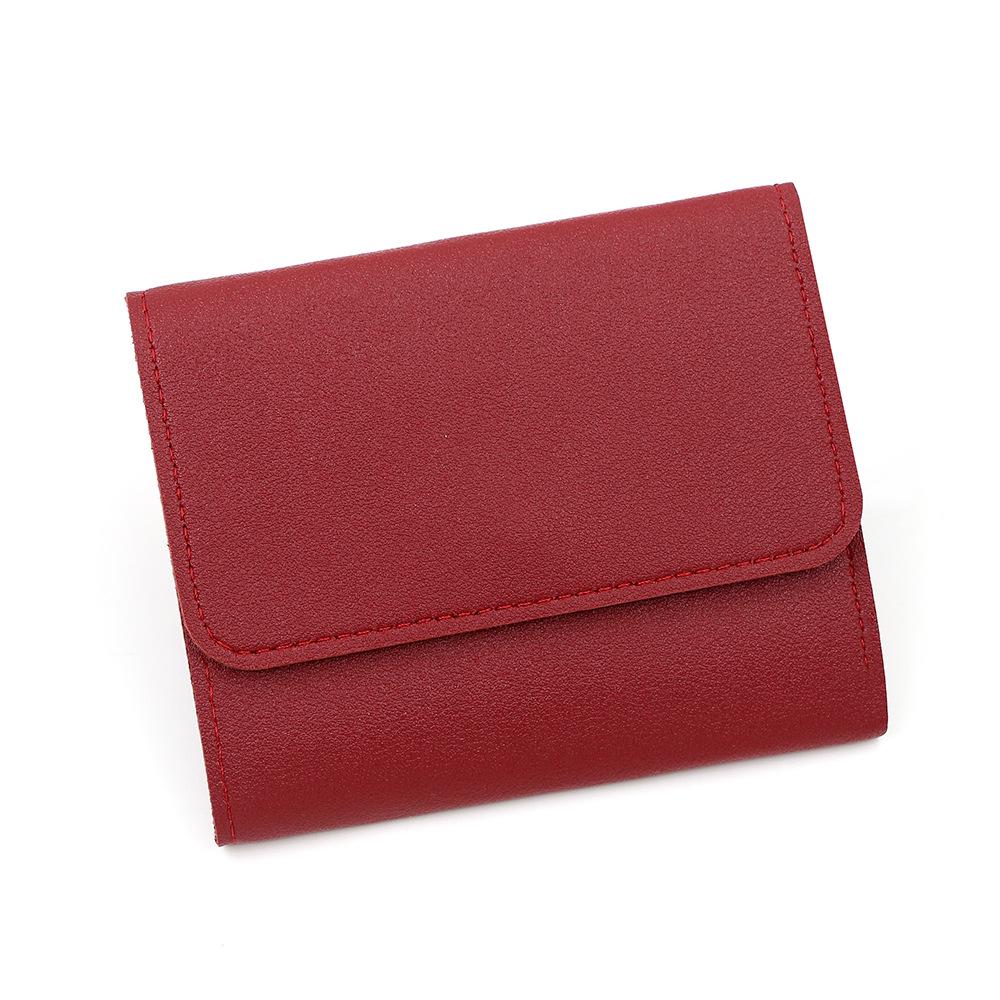 Women's Large Capacity Trifold Wallet & Coin Purse - Korean Fresh & Ladylike Style with Card Holder