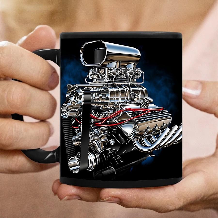 Mechanic Engine Mechanic Engine Engine Ceramic Coffee Mug Water Cup Car Motorcycle