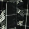 MIDIUMISOLID made in Japan Check Pattern Long sleeve blouse Black series Women Used