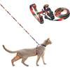 Cat Harness And Leash Set, Cats Escape Proof - Adjustable Kitten Harness For Large Small Cats, Lightweight Soft Walking Travel Petsafe Harness