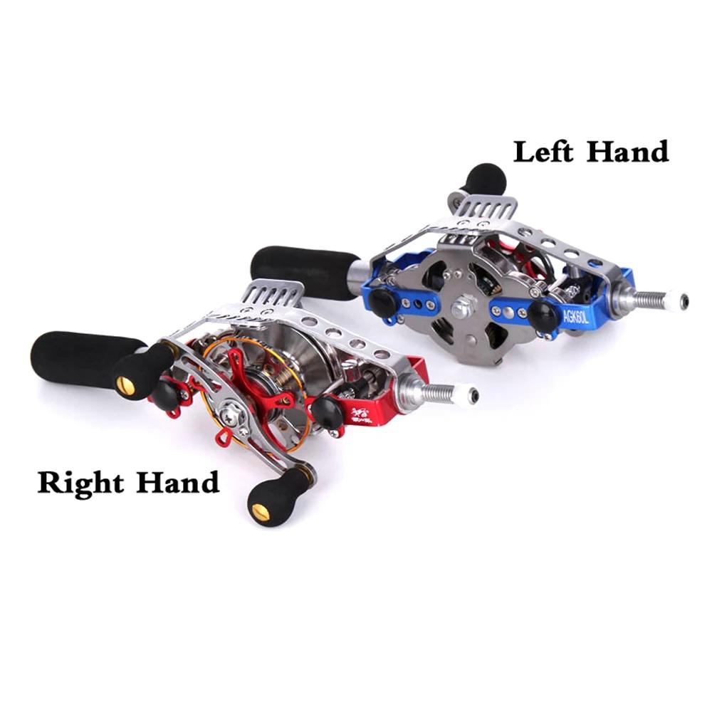 

Automatic Discharge All-Metal Body Hollow Fishing Reel DIY Modification Wire-speed Play in The Inner Alignment for Most Hand Rod 260319 Left Hand