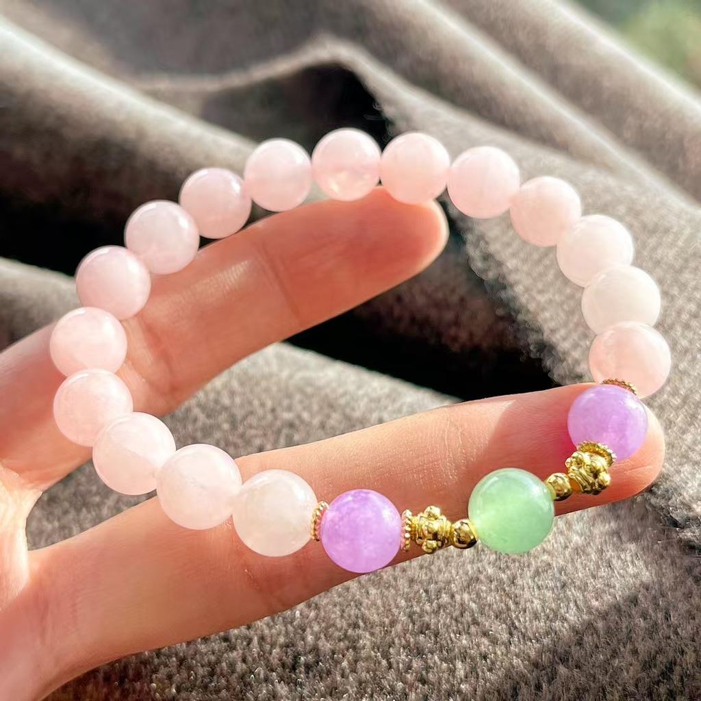 Retro Romantic Natural Powder Crystal (Color Optimized) Bracelet Bracelet