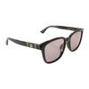 Gucci UV Protection Large Frame Square Frame Sunglasses Same Style Unisex