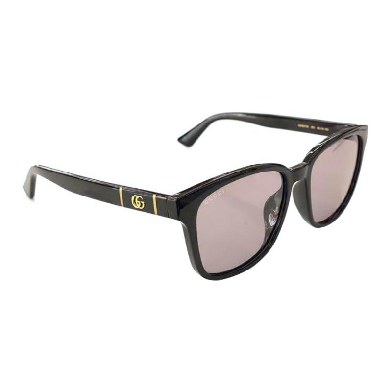 Gucci UV Protection Large Frame Square Frame Sunglasses Same Style Unisex