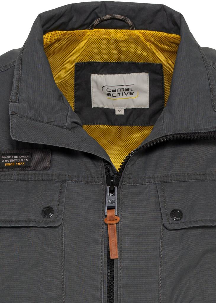 Демисезонная куртка Camel Active Blouson (430430-1U64) mit Stehkragen (430430-1U64-17) anthra