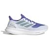 Adidas Pureboost Anti-Slip And Wear-Resistant Rebound Low-Top BOOST Technology Casual Running Shoes Men's White Blue Sneakers JH7262