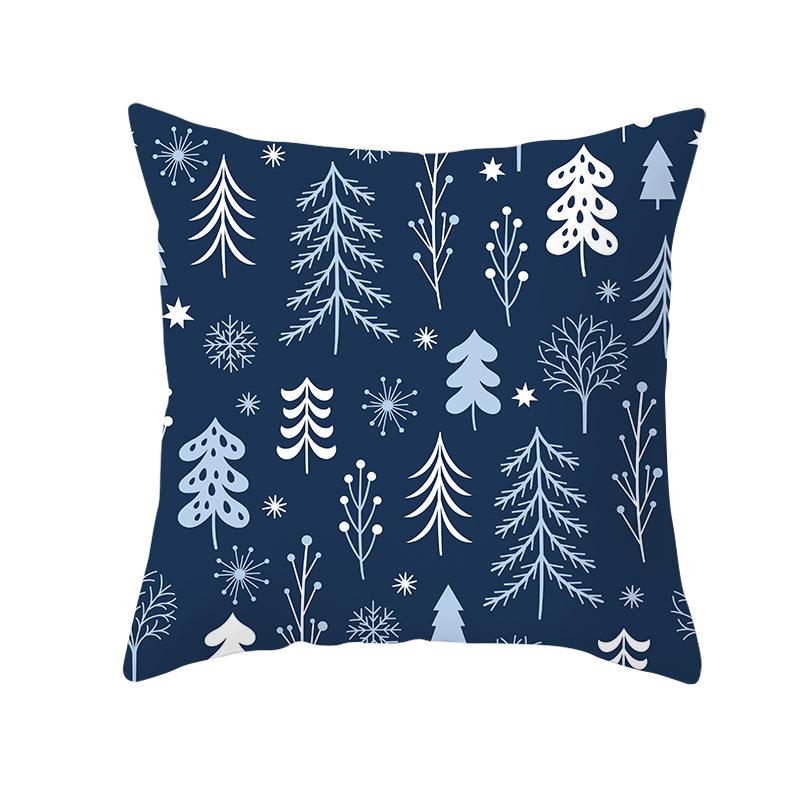 Cartoon Printed Christmas Pillow Cases New Sofa Pillow Cases Home Home Decoration