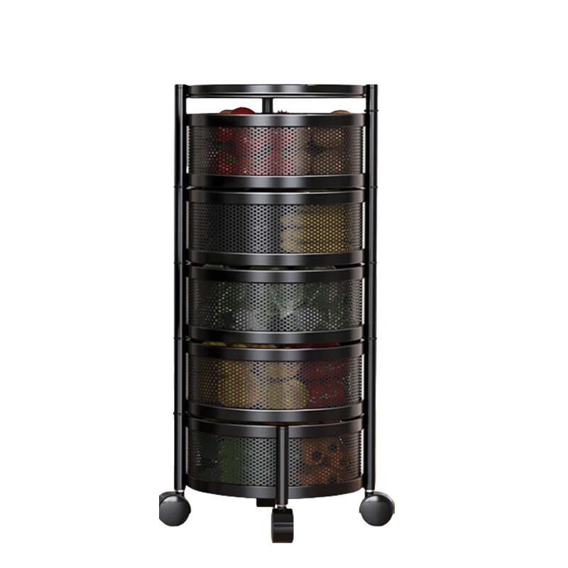 Multi-layer Floor-Standing Kitchen Storage Rack