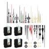 Home Office Clock Building with Quiet Quartzs Mechanism and 10 Pairs sHand