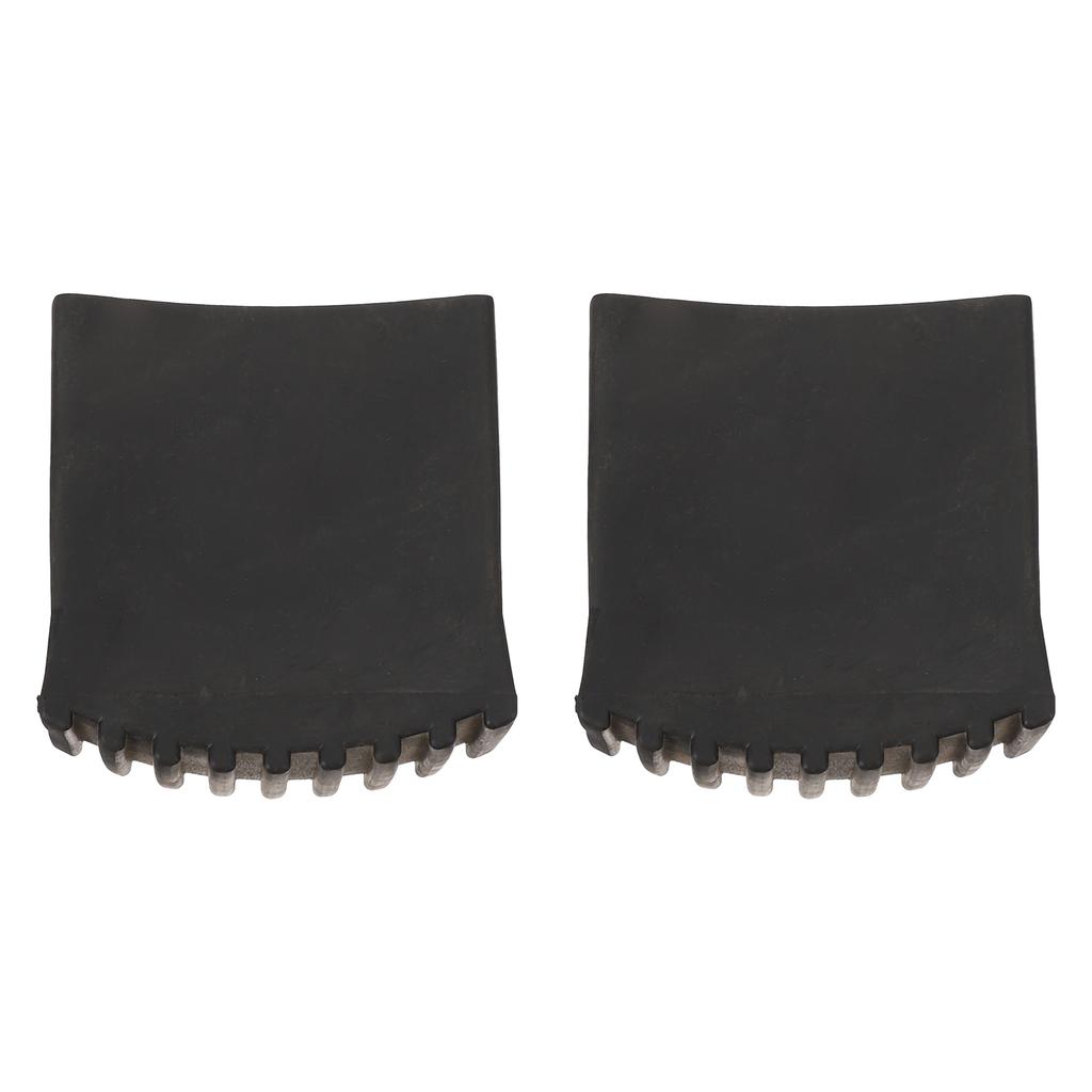 2 Pcs Rubber Anti Slip Ladder Foot Covers Wear Resistant Floor Protectors Easy Install Replacement Folding Feet Stabilizer Pads