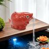 Wear Resistant Carp Garden Statue Ceramic Ceramic Carp Fish Statue  Pond Fountain