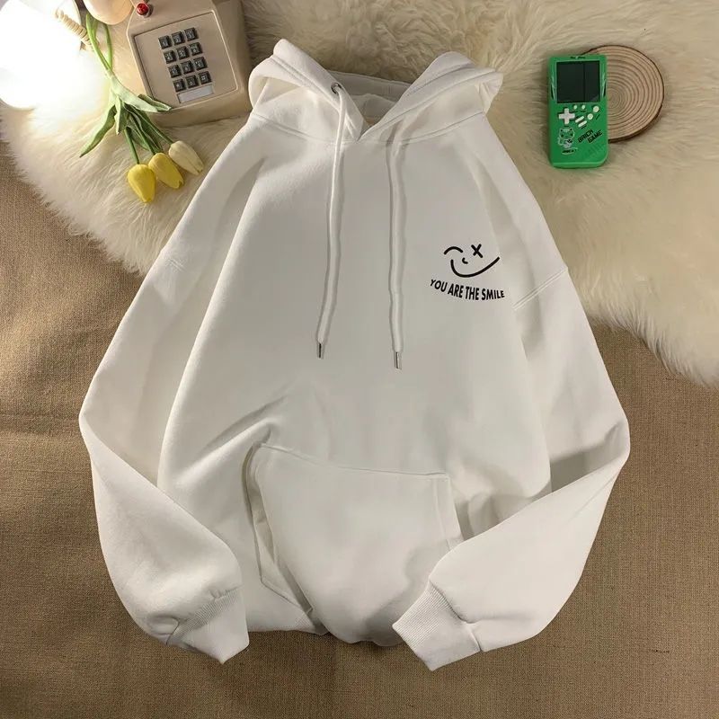 Pulovr Unisex elegantní elastická manžeta s kapucí a potiskem srdce pár s kapucí Lady