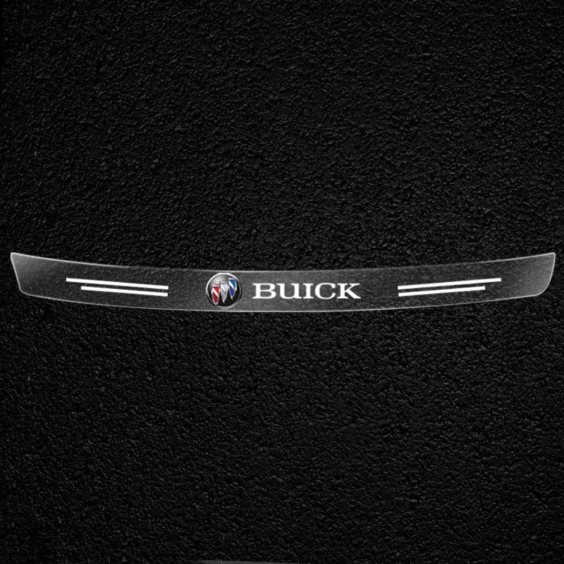

1Pcs Transparent Car Trunk Badge Protective Stickers Car Accessories For Buick Regal Avenir Envision Angkola Electra Anthem Cascada Avista Riviera