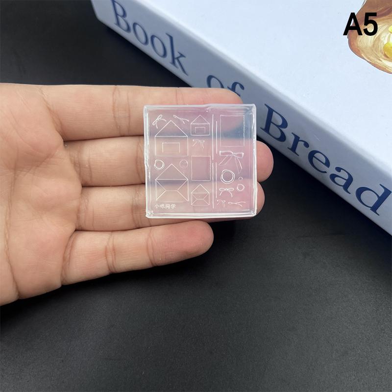 1 Stück Silikon Schleife Nagelkunstform Rosenblüten-Strauß-Stil Hochtransparent 3D-Nageldekorationen Nagelanhänger DIY Maniküreform