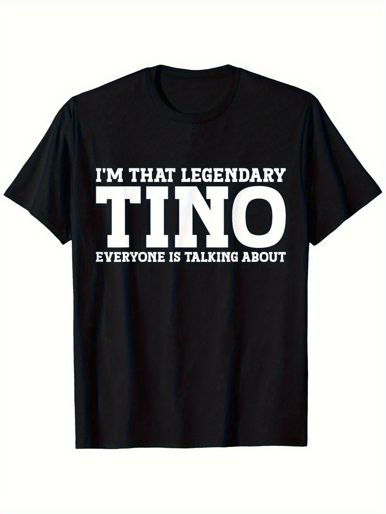 Tino Personal Name Funny Tino T-shirt XXL