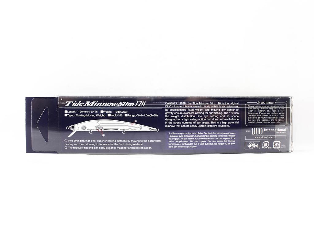 DUO Tide Minnow Slim 120 Floating Lure AHA0034 (1345)