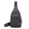 Stylish Men's Crossbody Chest Bag - Large Capacity & Multi-Compartment
